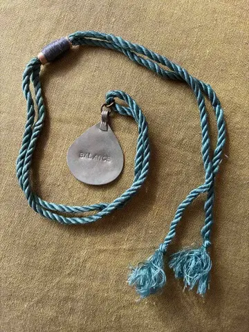 펜던트 목걸이 실크 x 대나무