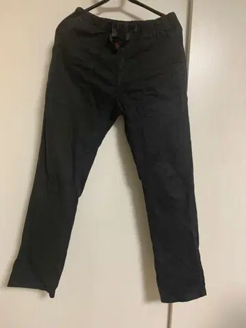 그라미치 블랙 캐주얼 팬츠 허리밴딩