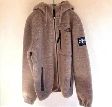 THE NORTH FACE 플리스 보아 자켓 베이지 브라운 S