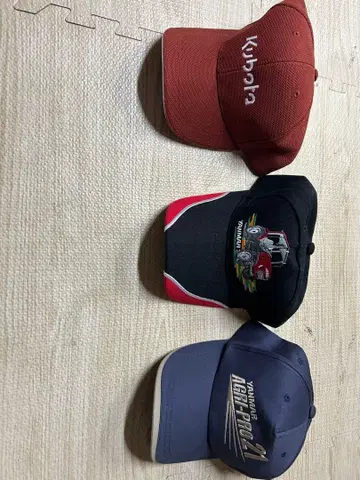 Kubota & Yanmar 빈티지 캡 세트