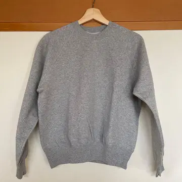 ANATOMICA 그레이 크루넥 맨투맨 XS