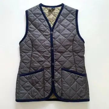 라벤햄 퀼팅 베스트 36 S 그레이 영국제