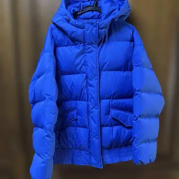 GAP 다운 코트 파랑 S