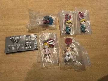 MOTHER2 참 마스코트 5개 세트 MOTHER2 메지루시 참