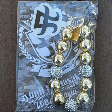 하마사키 아유미 카우콘 굿즈 We are ayu 스마트폰 스트랩 골드