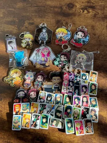 귀멸의 칼날 아크릴 키링 세트