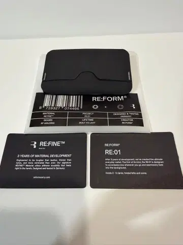 RE:FORM 코인 슬리브
