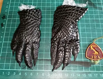 피규어 천연 가죽 지갑에 핏타 2개 세트