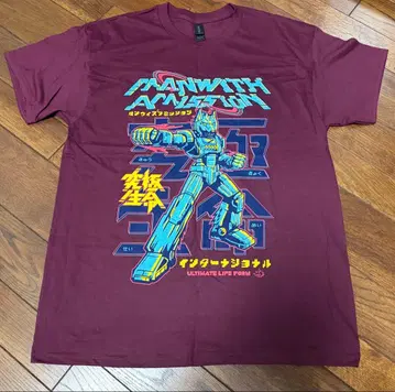 MAN WITH A MISSION 2025 UK 투어 한정판 T셔츠