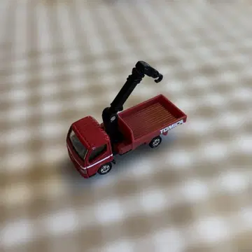 토미카 크레인 달린 빨간색 트랙
