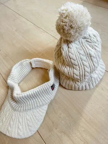 준앤로페 니트 모자 세퍼레이트 골프