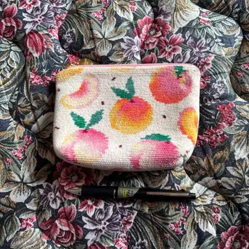 러브러리 바이 페이러 피치 복숭아 파우치