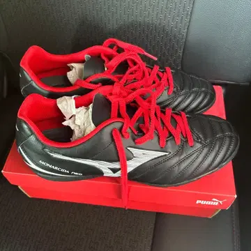 MONARCIDA 블랙/레드 축구화 27