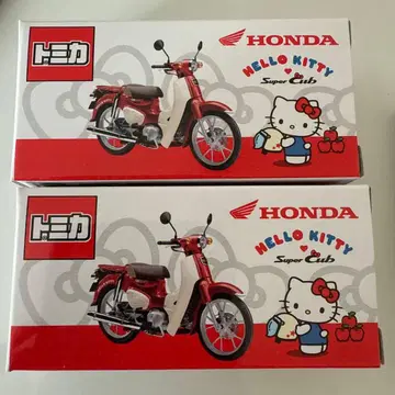 토미카 HONDA HELLO KITTY Super Cub 2개 세트