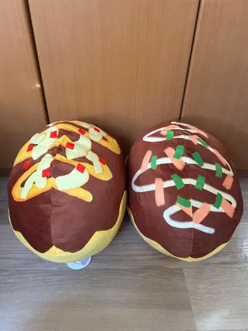 타코야키 쿠션 봉제 인형