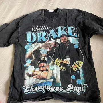 슬림핏 Drake Chillin' 롱 셔츠 S 사이즈