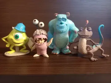 몬스터 주식회사 메인 4 캐릭터 피규어 세트