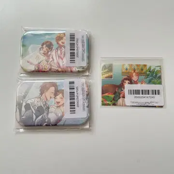 HoneyWorks 온라인 복권 캔뱃지 스티커