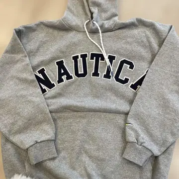 NAUTICA 그레이 후드티 L 사이즈