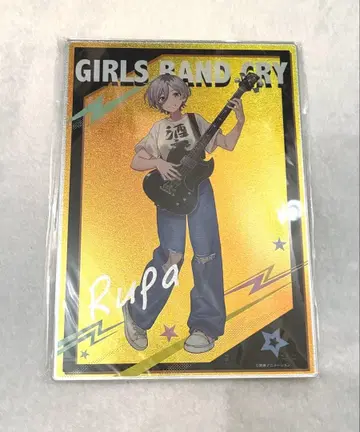 걸즈밴드클라이 신주쿠 마루이 한정판 글리터 아크릴 아트 패널 루파