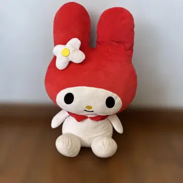 마이멜로디 빅 봉제 인형 빨간색