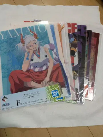 제일복권 원피스 패노황 비주얼 시트 컴프 덤 포함