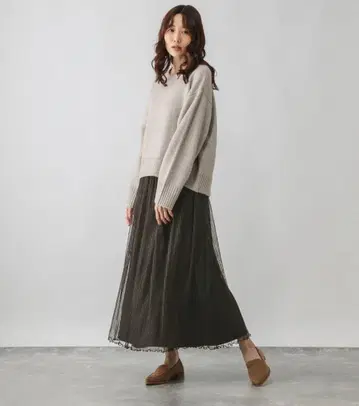 포근포근 Hugme 플리츠 스커트 SET