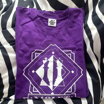 니지산지 니지페스 T셔츠 바이올렛