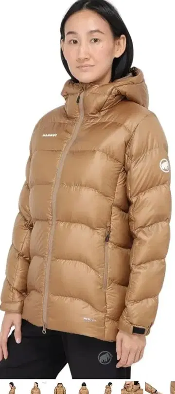 MAMMUT 브라운 다운 자켓 L 사이즈