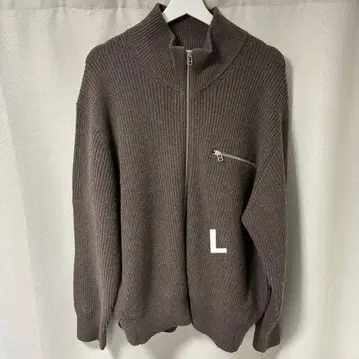 GU 아제 풀 집업 니트 자켓