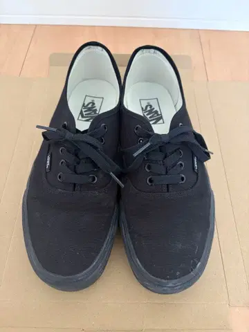 Vans 블랙 스니커즈 설명란 확인해주세요