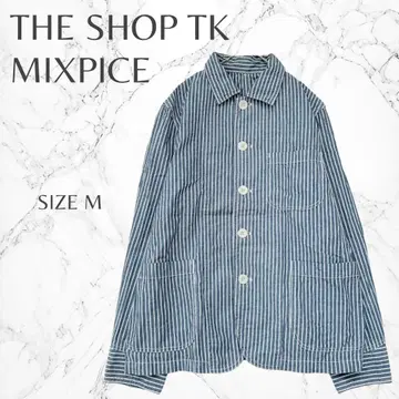 더 샵 티케이 믹스 스파이스 캐주얼 스트라이프 셔츠 M