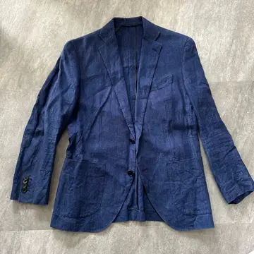 universal language 남성용 린넨 자켓 봄/여름용