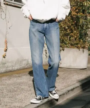 WRANGLER WRANCHER/런처 데님 플레어 드레스 팬츠