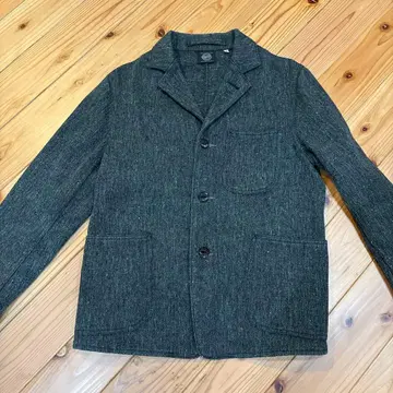 OHMGOD 다크 그레이 테일러드 자켓