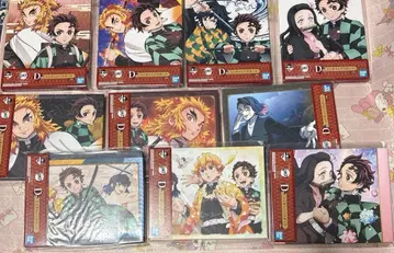 귀멸의 칼날 제일복권 미니 캔버스 보드 컴플리트 세트