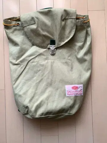 BAG n' NOUN / 백앤나운 그린 냅색