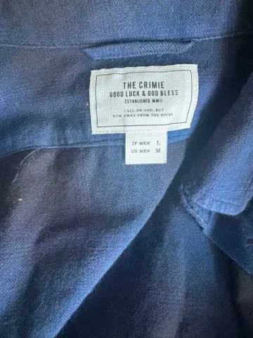 THE CRIMIE 긴팔 셔츠