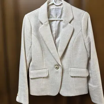 any SiS 베이지 블레이저