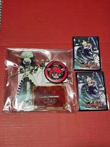 오레카 배틀 2 서장 복권 아크릴 스탠드 & 슬리브 2개 세트