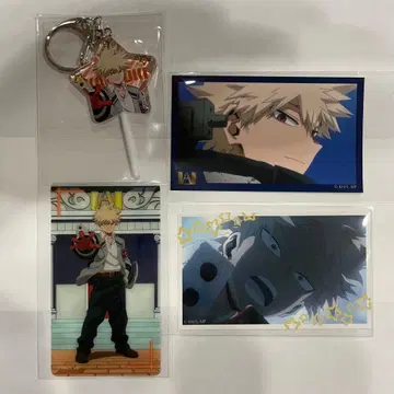 나의 히어로 아카데미아 제2회 유에이 오픈 스쿨 바쿠고 카츠키 4점 세트