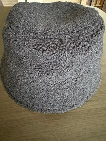 SENSE OF GRACE 플리스 버킷 햇 그레이