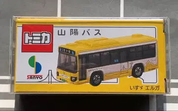 토미카 산요 버스 이스즈 엘가 만박 클리어 케이스 부착 사업용