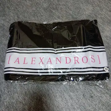 알렉산드로스 M 사이즈 후디 핑크 로고