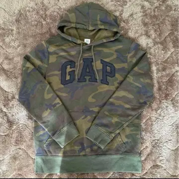 GAP 후드티 카모플라쥬 속기모 남성용 S 사이즈