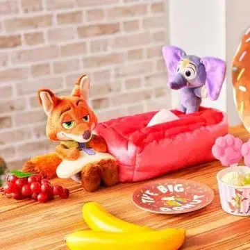 주토피아 티슈 케이스 닉 와일드 & 플래시 아이스