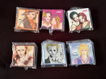 NANA CD풍 아크릴 참 가챠 캡슐 6종 세트