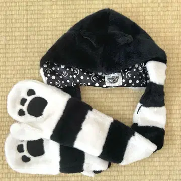 체셔 고양이 후드 머플러