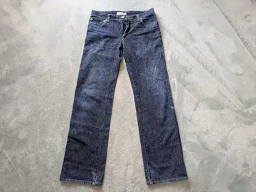 베티 스미스 다크 블루 스트레이트 데님