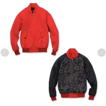 폭스 엄브렐라즈 다케오 키쿠치 리버서블 블루종 빨간색 38*HD931